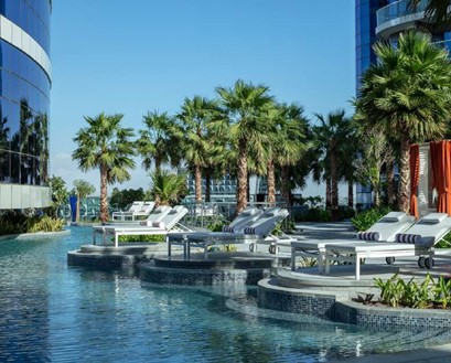 Hotel Paramount Hotel Dubai, Vereinigte Arabische Emirate, Dubai. Großes 1